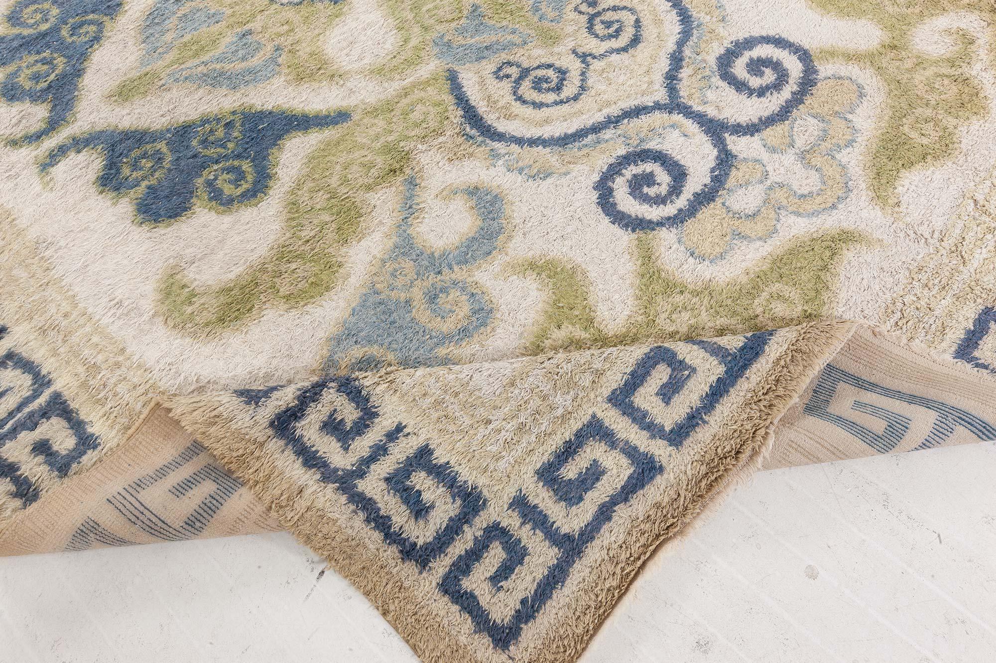 Doris Leslie Blau Vintage Japanese Rug For Sale 3