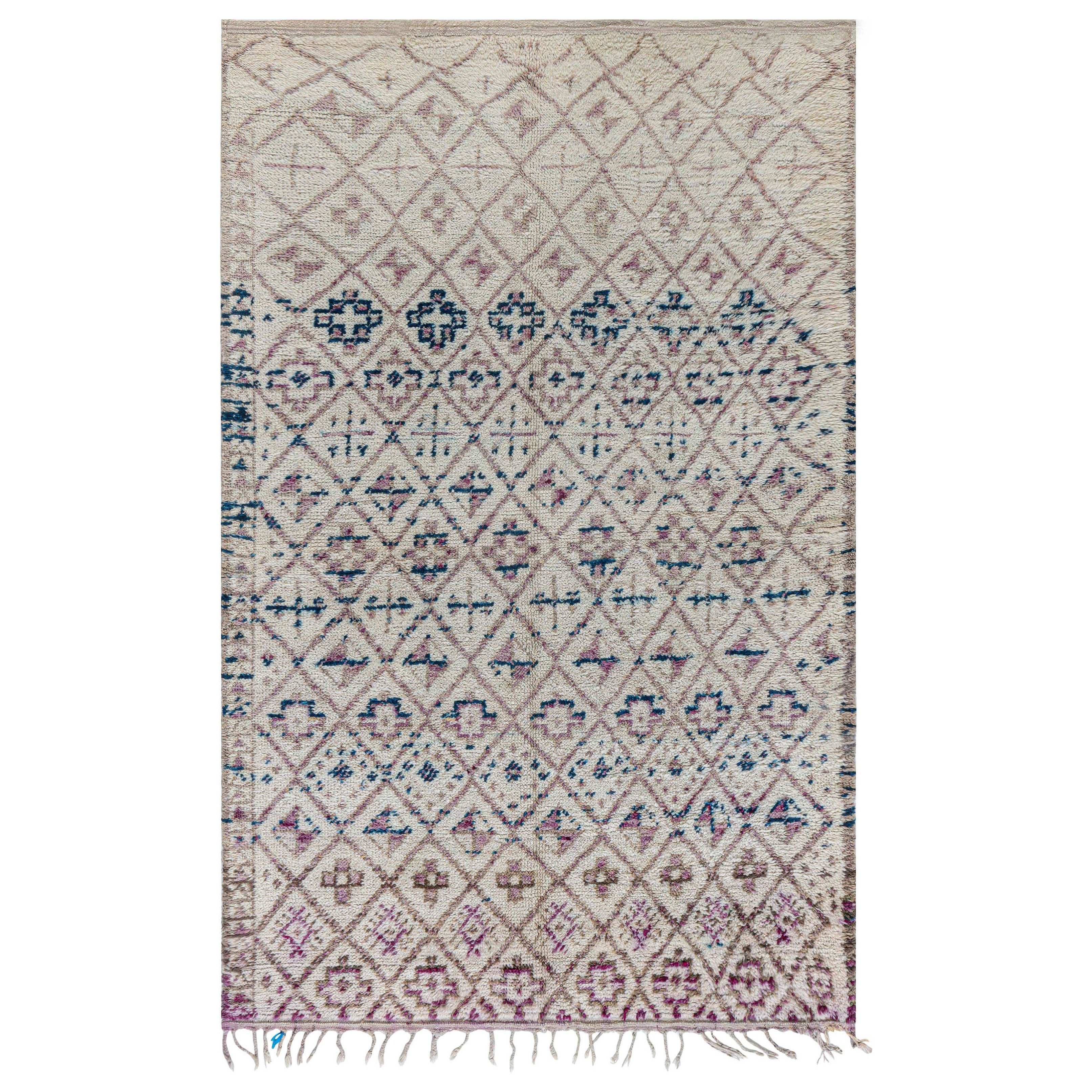 Doris Leslie Blau Vintage Moroccan Berber Rug