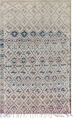 Doris Leslie Blau Alfombra bereber marroquí vintage