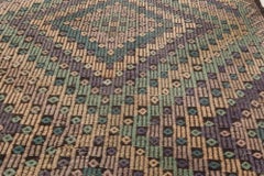 Doris Leslie Blau Vintage Marokkanischer Kilim-Teppich