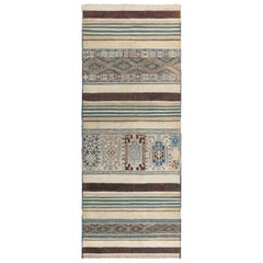 Doris Leslie Blau Vintage Marokkanischer Kilim-Teppich