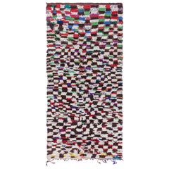 Doris Leslie Blau Vintage Moroccan Rug – Bold Abstract Checkerboard Composition Doris Leslie Blau Vintage Moroccan Rug – Bold Abstract Checkerboard Composition