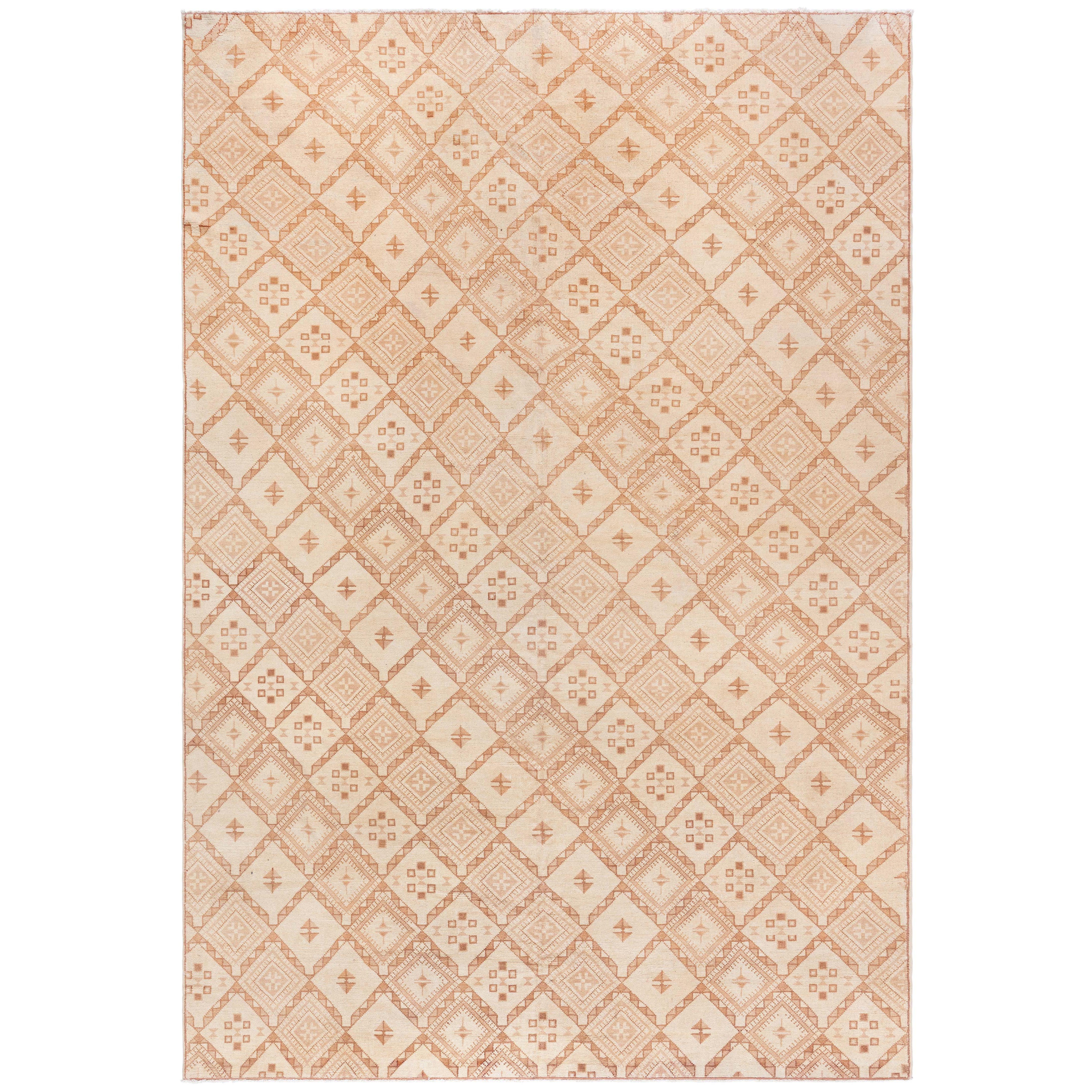 Tappeto marocchino vintage Doris Leslie Blau - Disegno geometrico