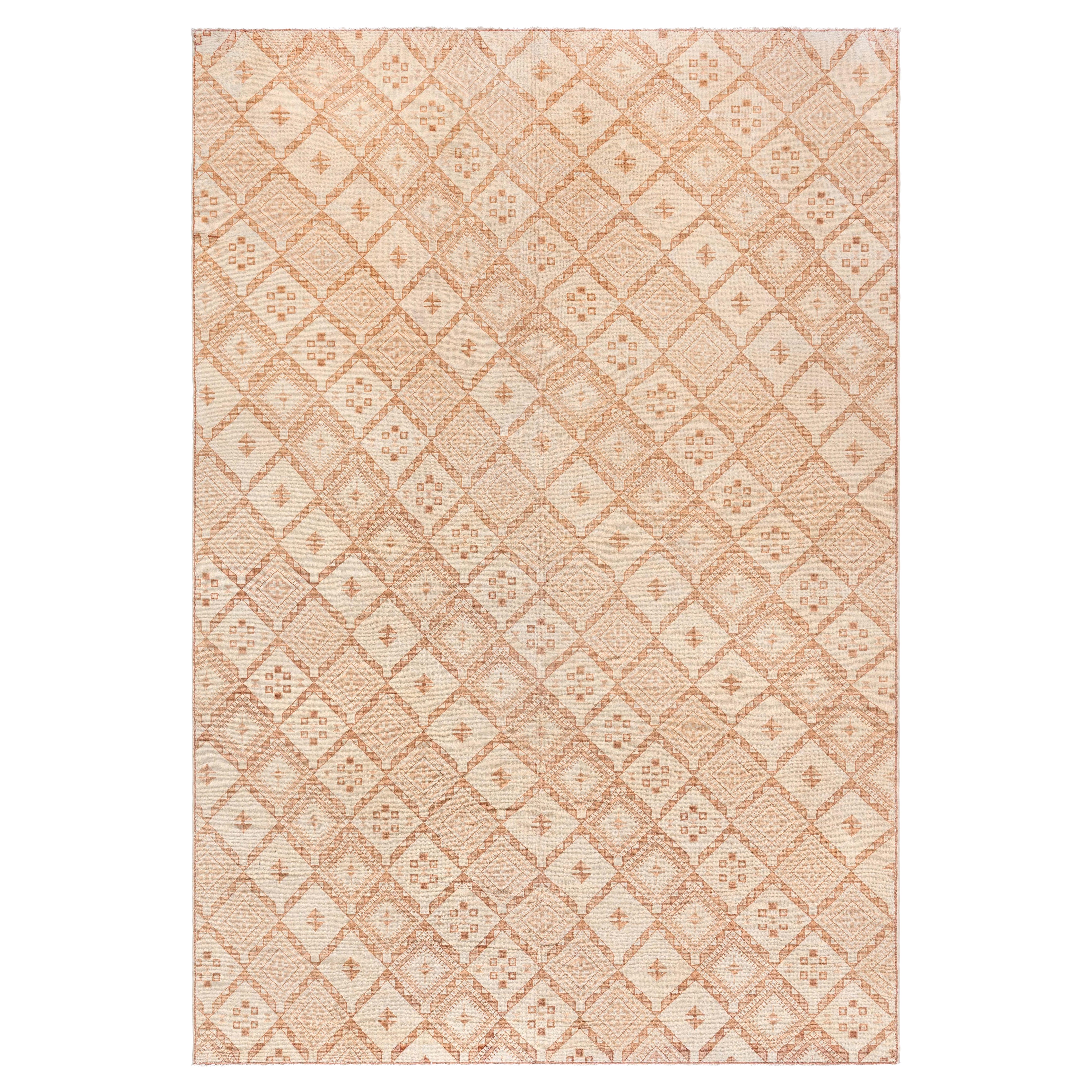 Tappeto marocchino vintage Doris Leslie Blau - Disegno geometrico