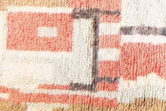 Doris Leslie Blau Alfombra Vintage Marroquí - Diseño Abstracto Multicolor