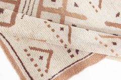 Doris Leslie Blau Alfombra marroquí vintage "Tamaño ajustado
