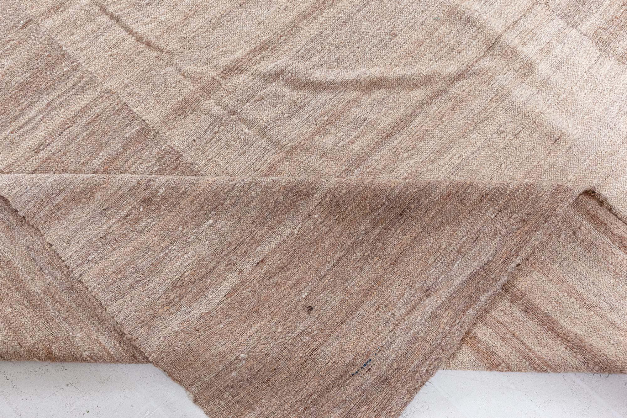 Doris Leslie Blauer Vintage Persischer Kelim-Teppich im Angebot 2