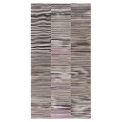 Doris Leslie Blauer Vintage Persischer Kelim-Teppich