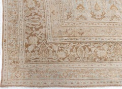 Doris Leslie Blau Vintage Persian Meshad Handmade Wool Rug