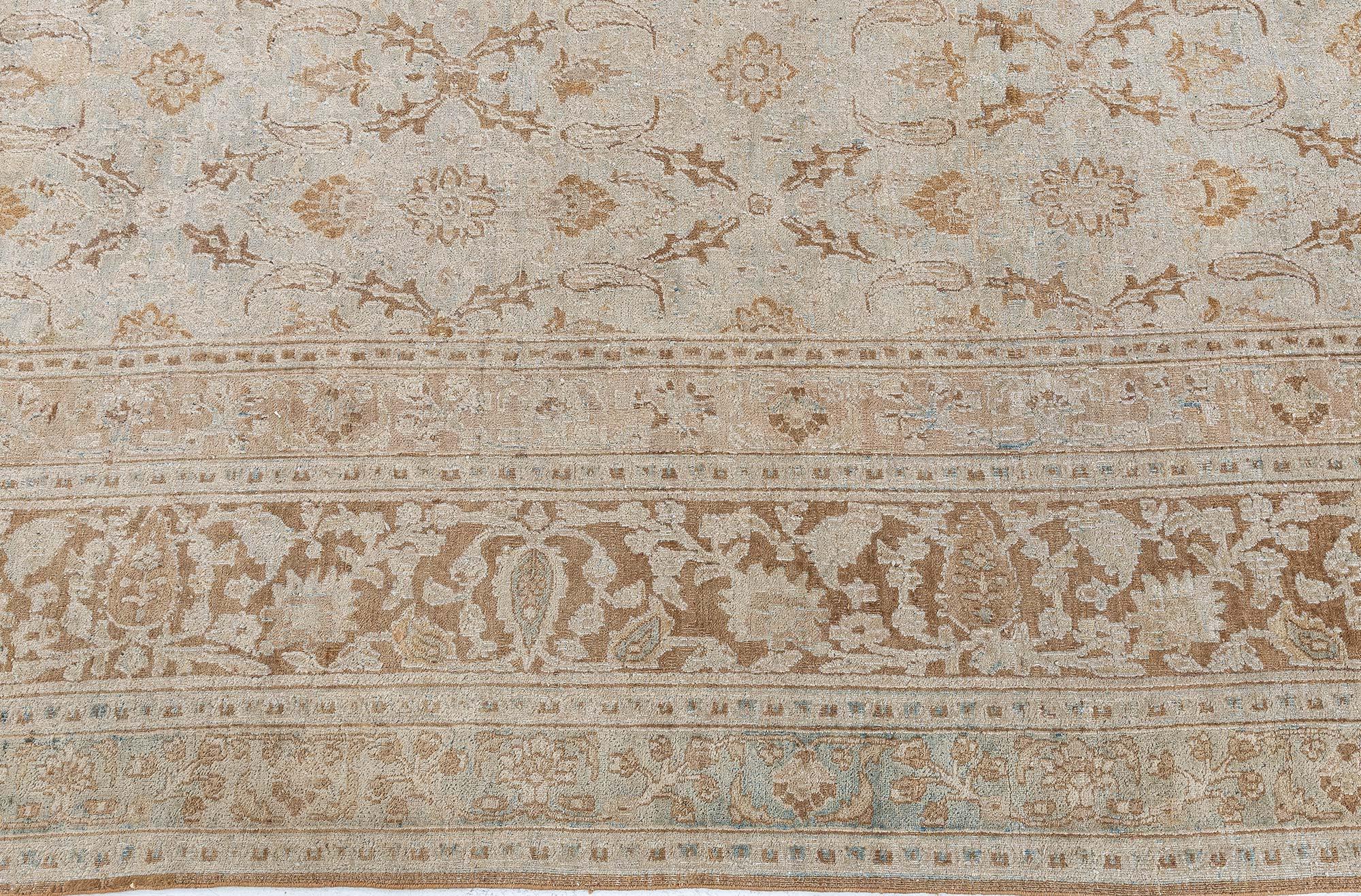Noué à la main Tapis persan Meshad vintage fait à la main Doris Leslie Blau en vente