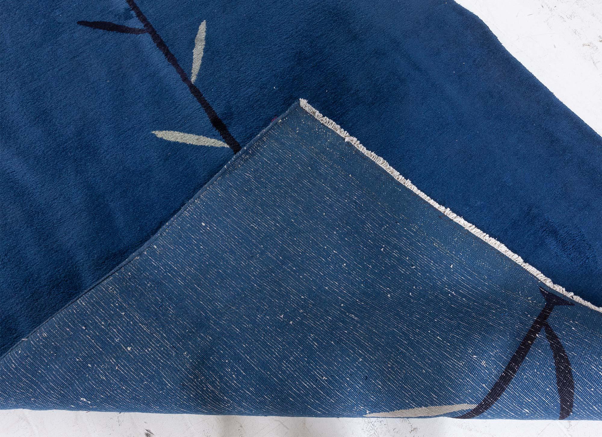 Doris Leslie Blau Vintage Persian Meshad Handmade Wool Runner For Sale 1