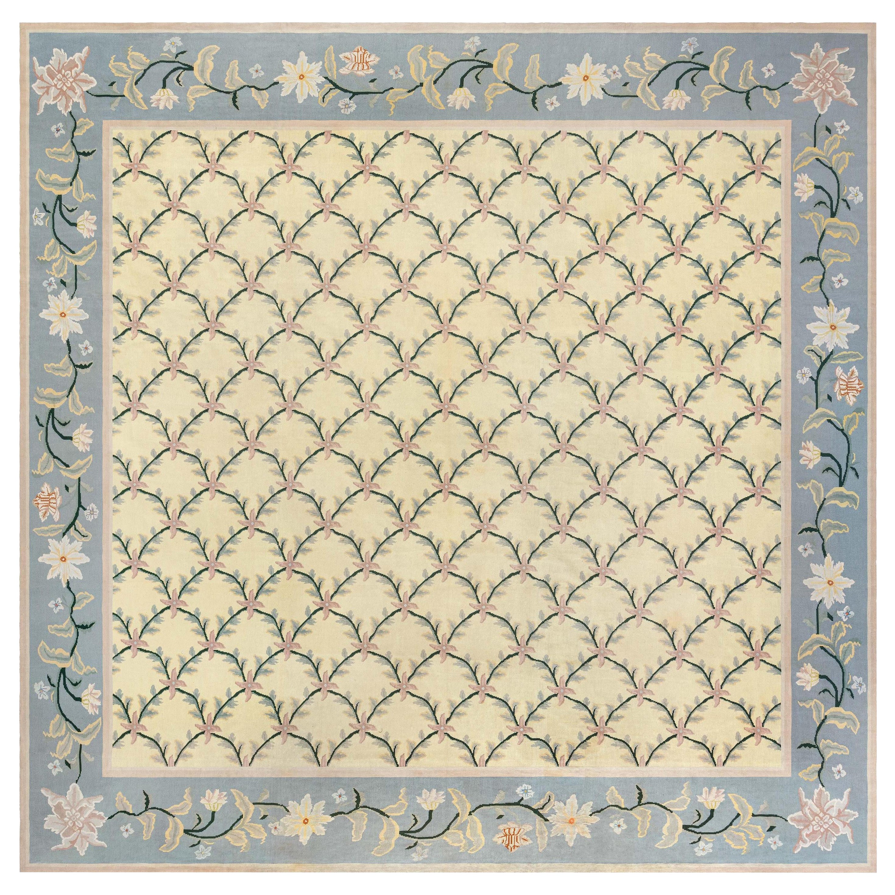Doris Leslie Blau Vintage Portuguese Needlepoint Rug