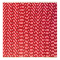 Doris Leslie Blau Vintage Red Flat Woven Double Sided Rug