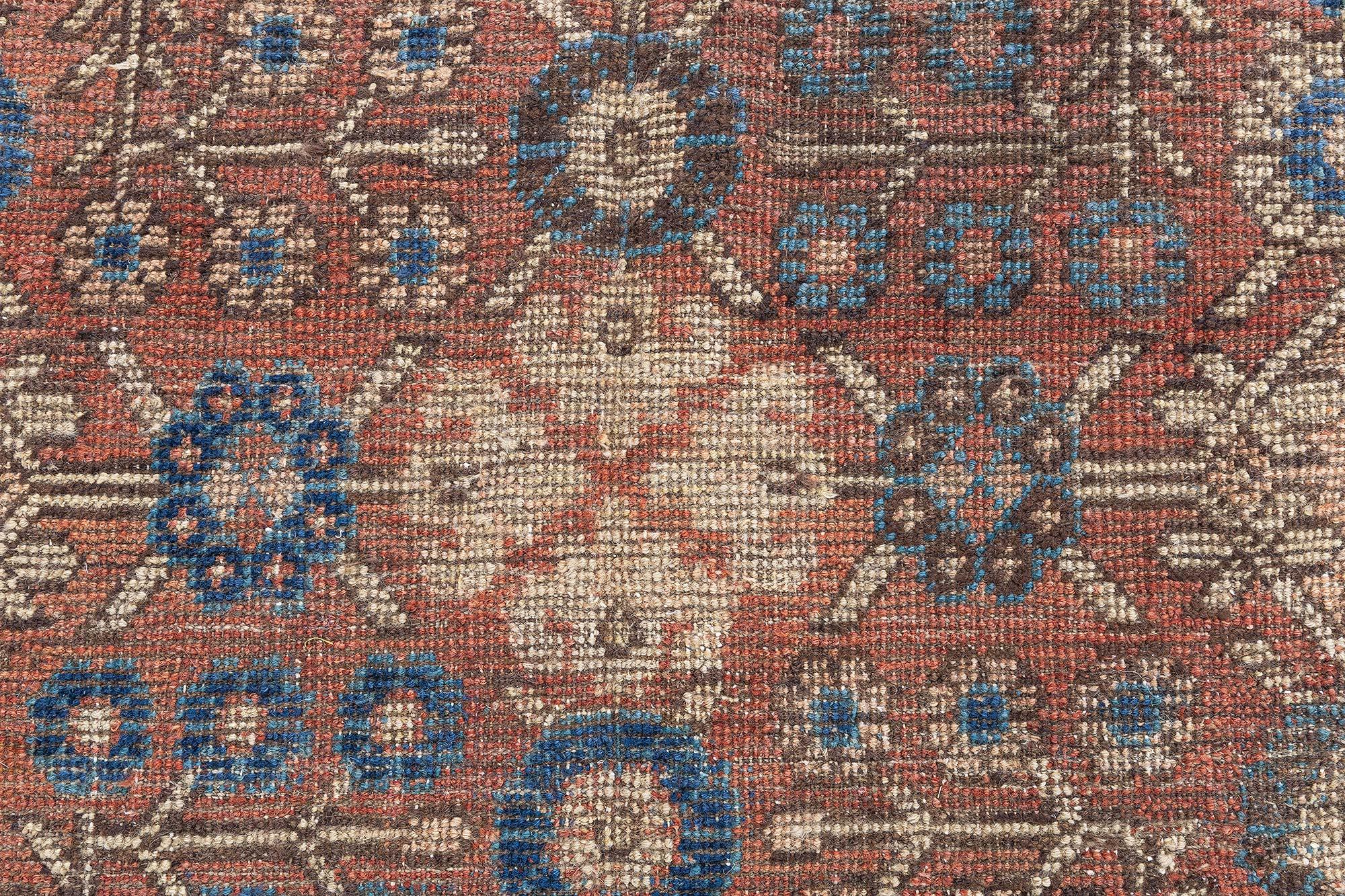 Doris Leslie Blau Vintage Samarkand 'Khotan' Handmade Wool Rug For Sale 1