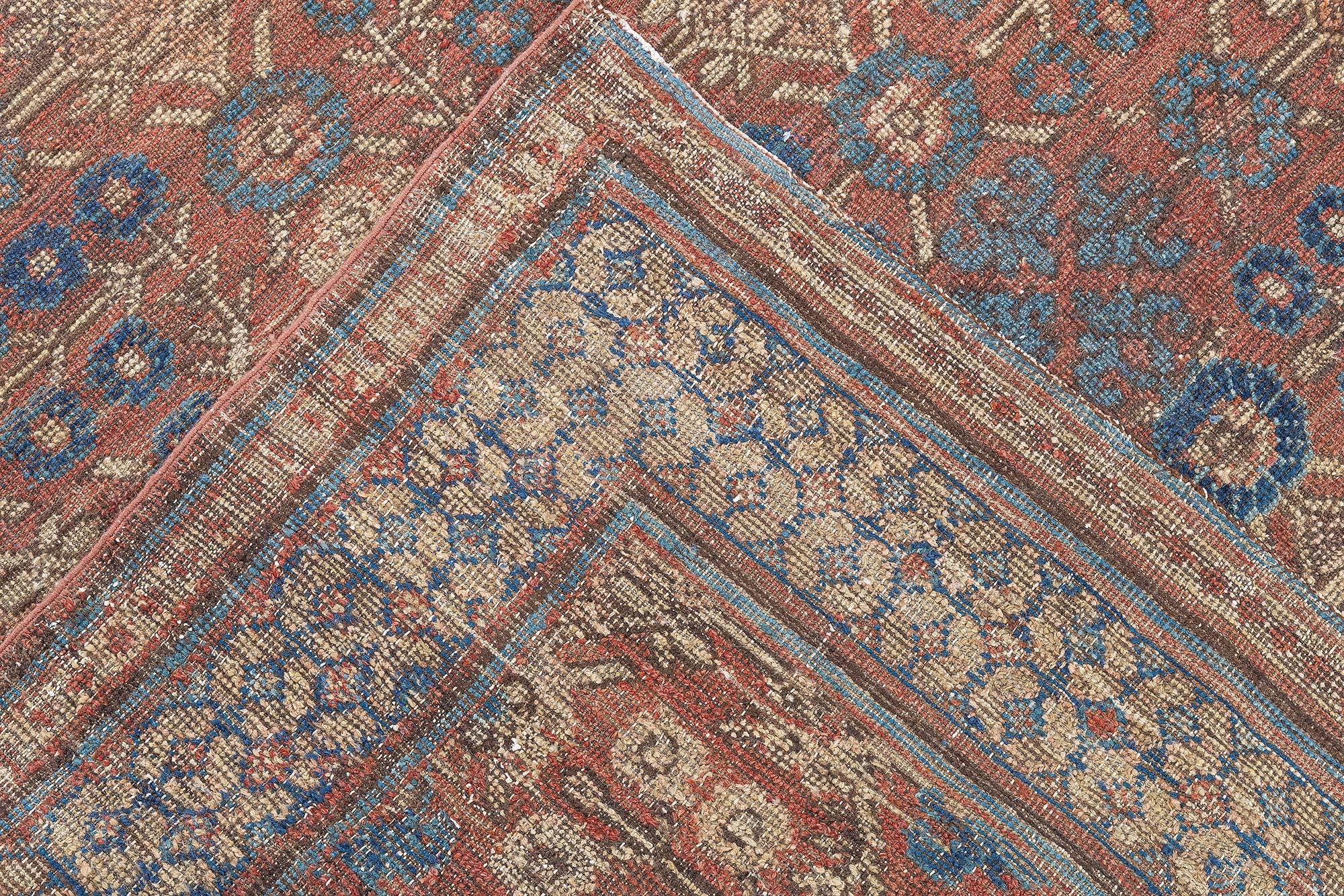 Doris Leslie Blau Vintage Samarkand 'Khotan' Handmade Wool Rug For Sale 3