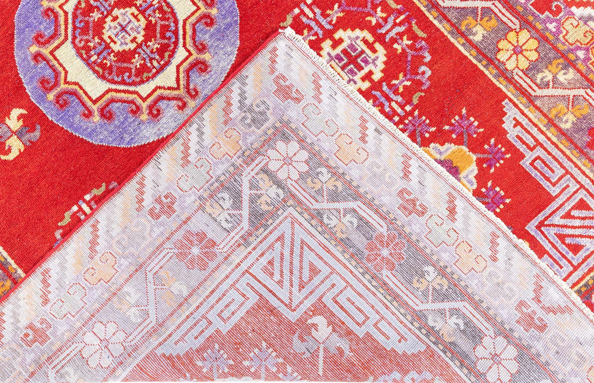 Doris Leslie Blau Vintage Samarkand (Khotan) Teppich im Angebot 2