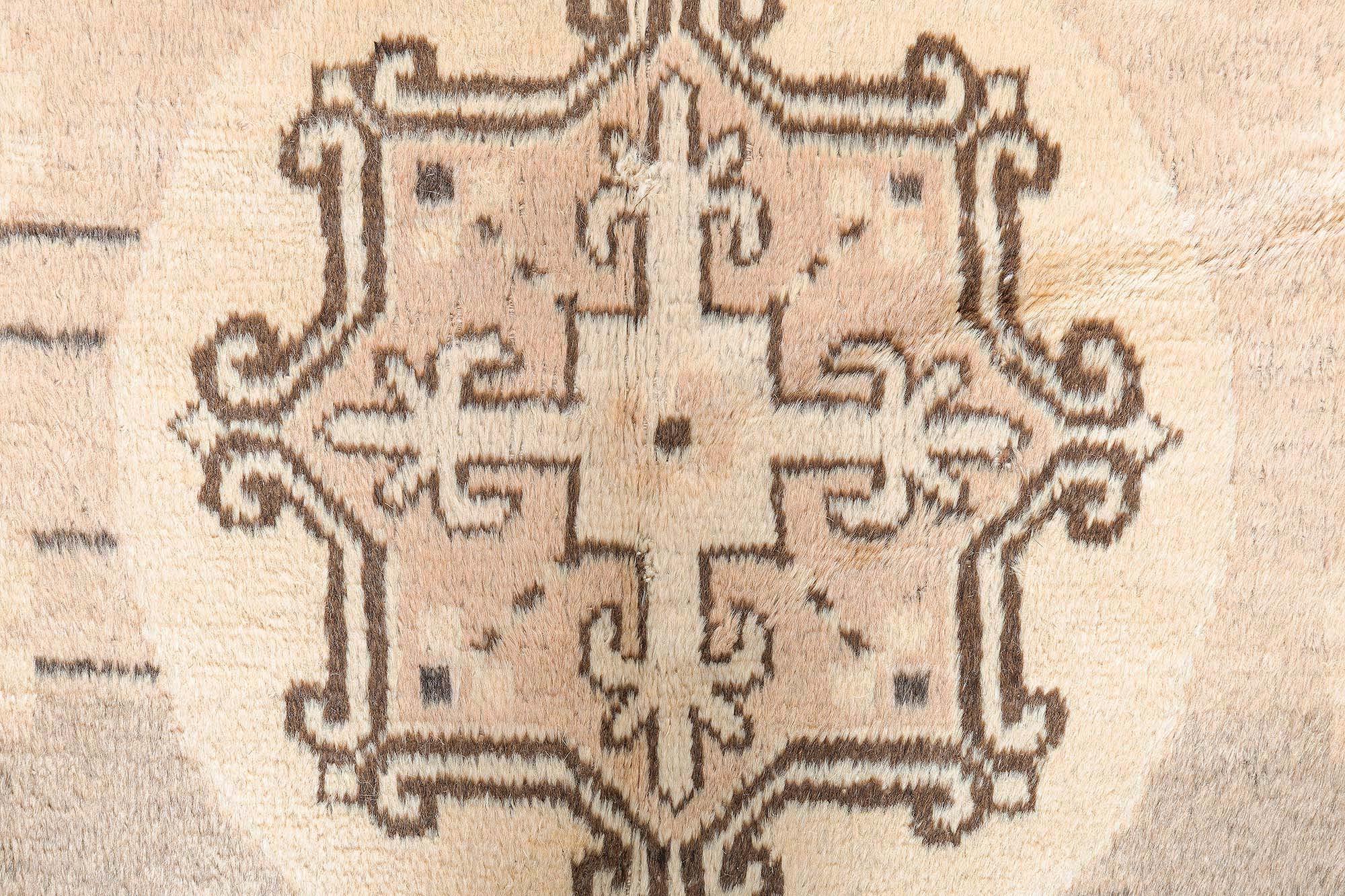 Uzbek Doris Leslie Blau Vintage Samarkand (Khotan) Rug For Sale