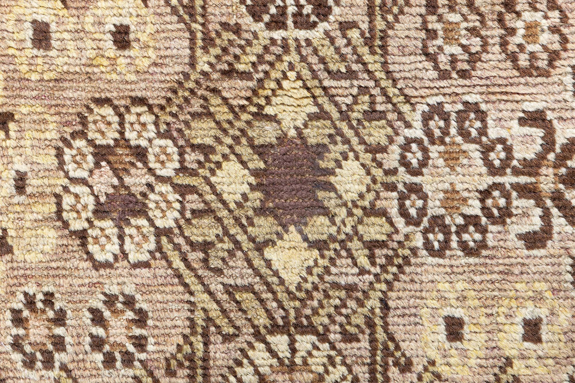 Uzbek Doris Leslie Blau Vintage Samarkand (Khotan) Rug For Sale