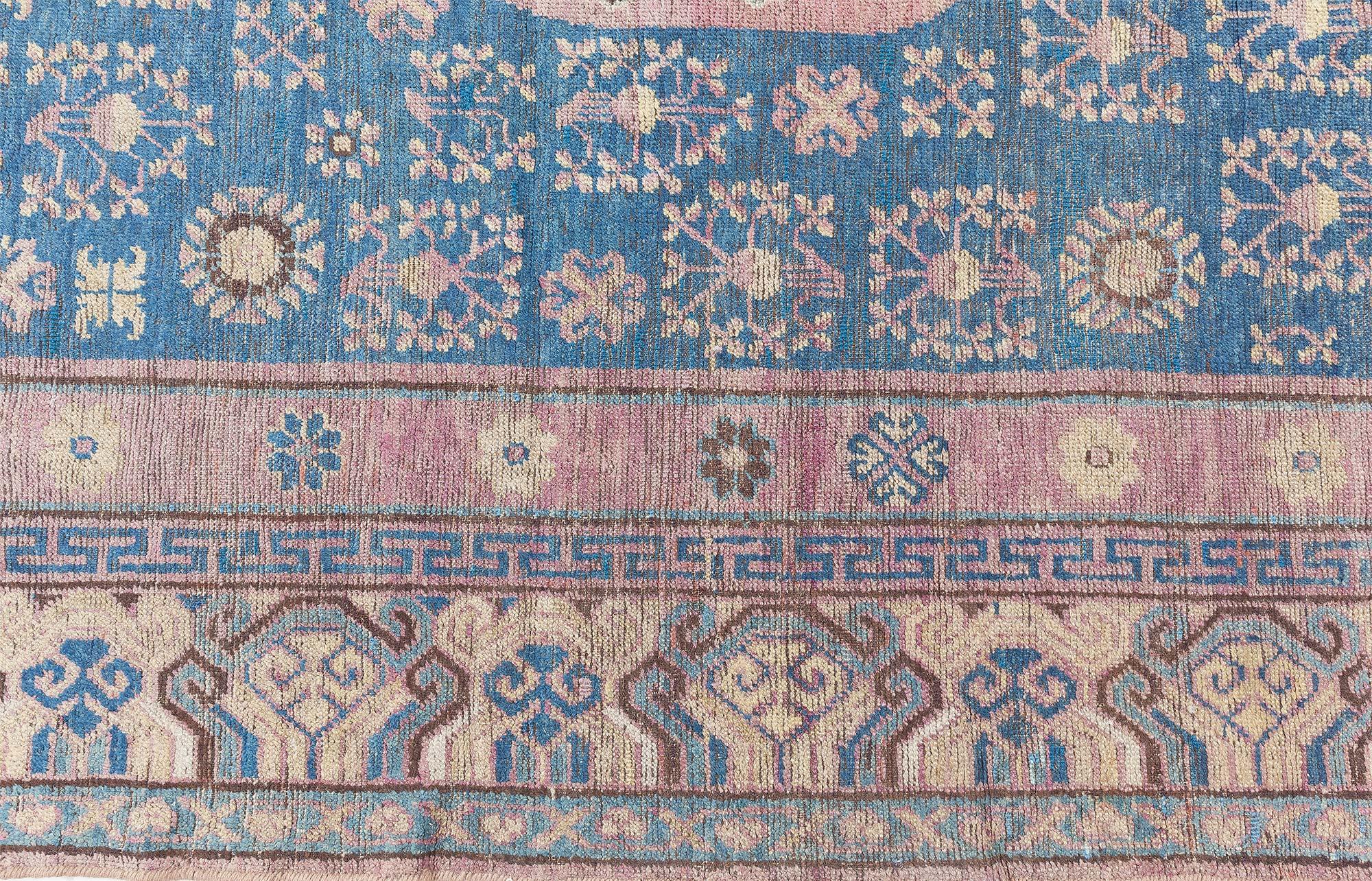 Doris Leslie Blau Vintage Samarkand 'Khotan'-Teppich (Handgewebt) im Angebot