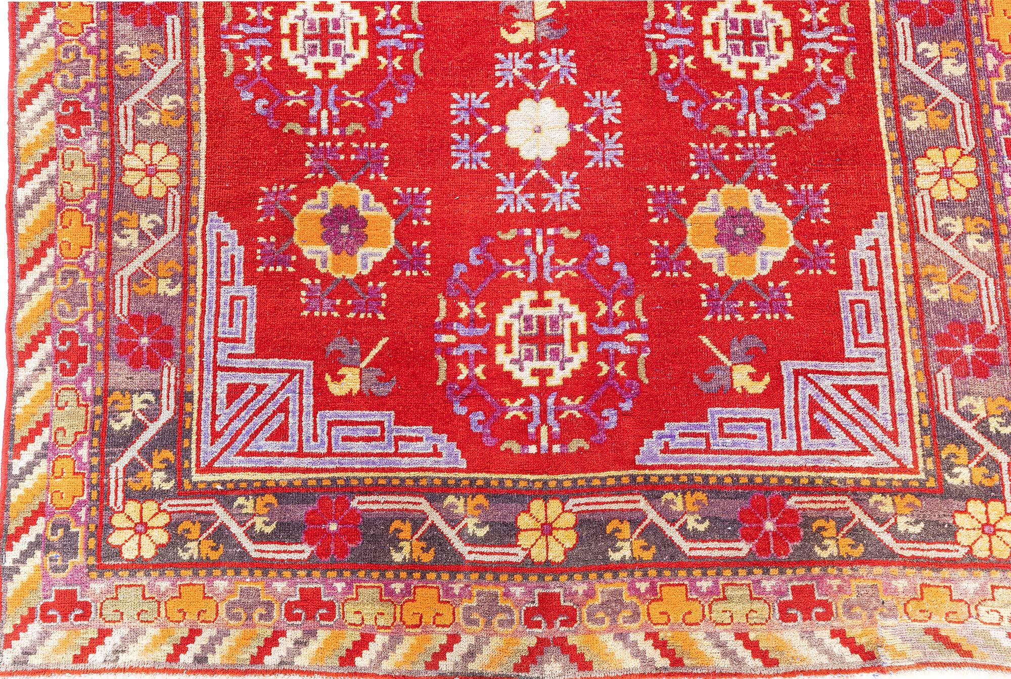 Doris Leslie Blau Vintage Samarkand (Khotan) Teppich (Afghanisch) im Angebot