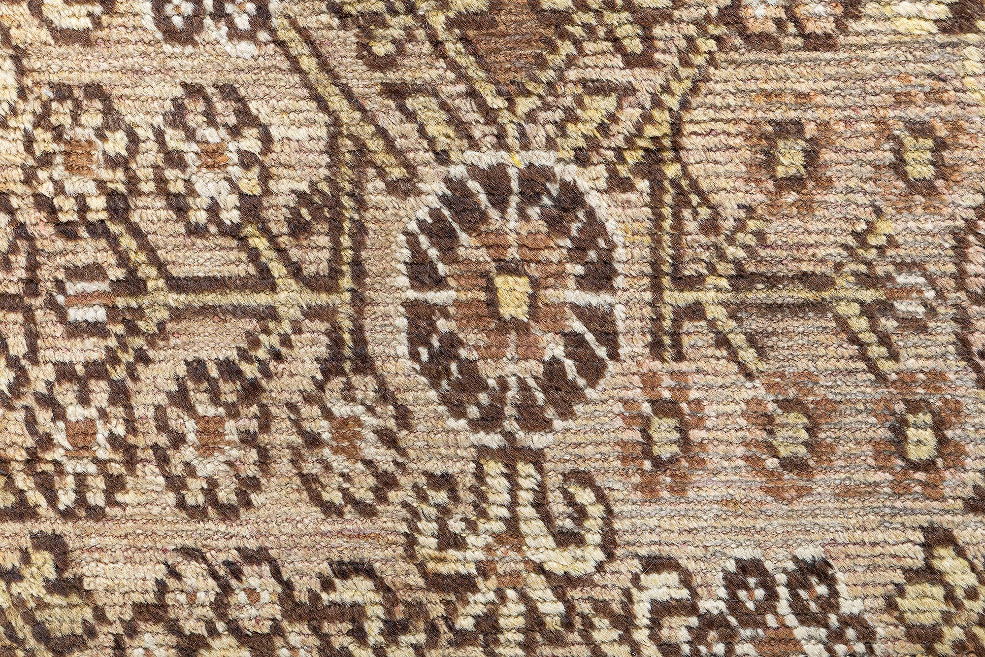 Hand-Knotted Doris Leslie Blau Vintage Samarkand (Khotan) Rug For Sale