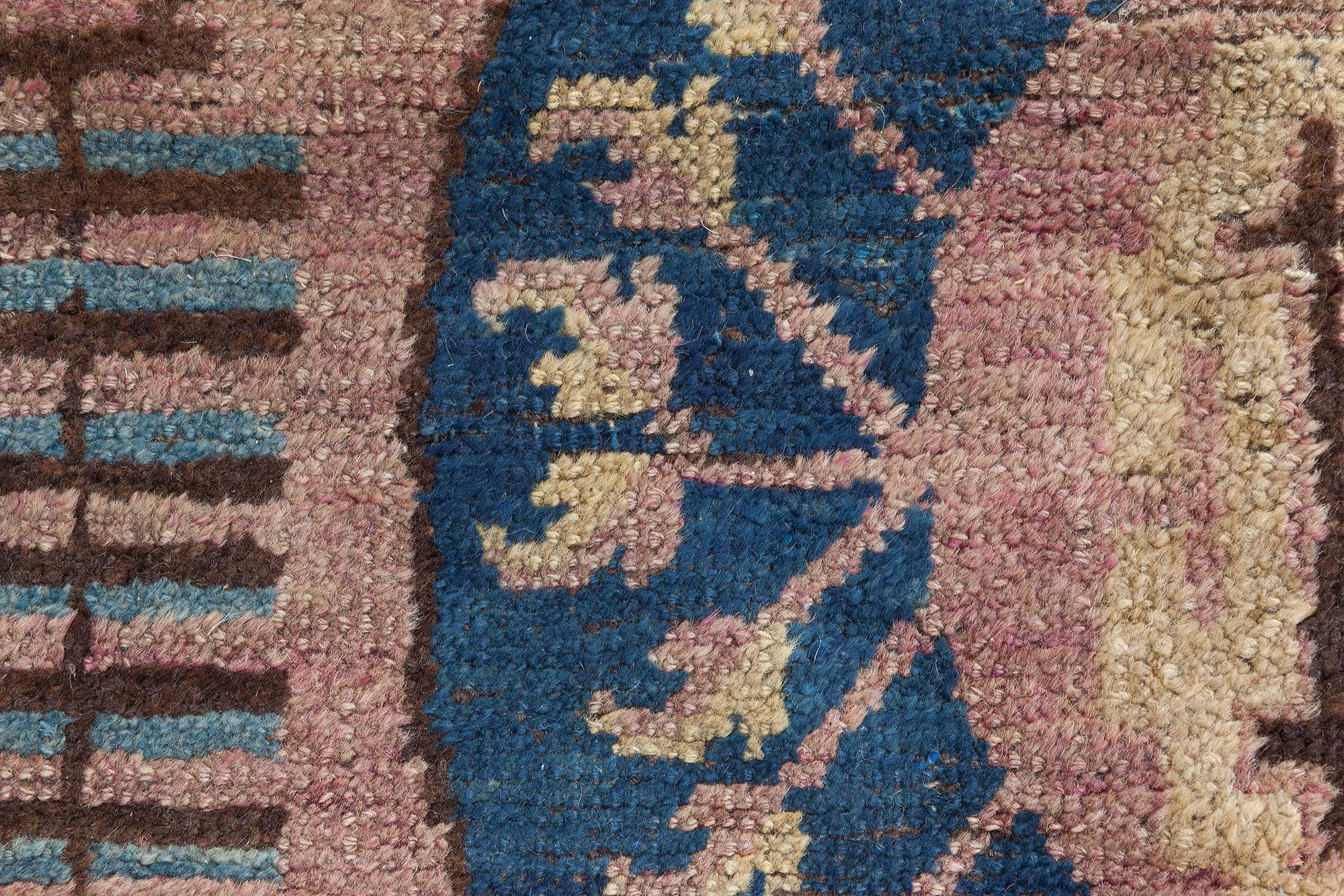 Doris Leslie Blau Vintage Samarkand 'Khotan'-Teppich (19. Jahrhundert) im Angebot