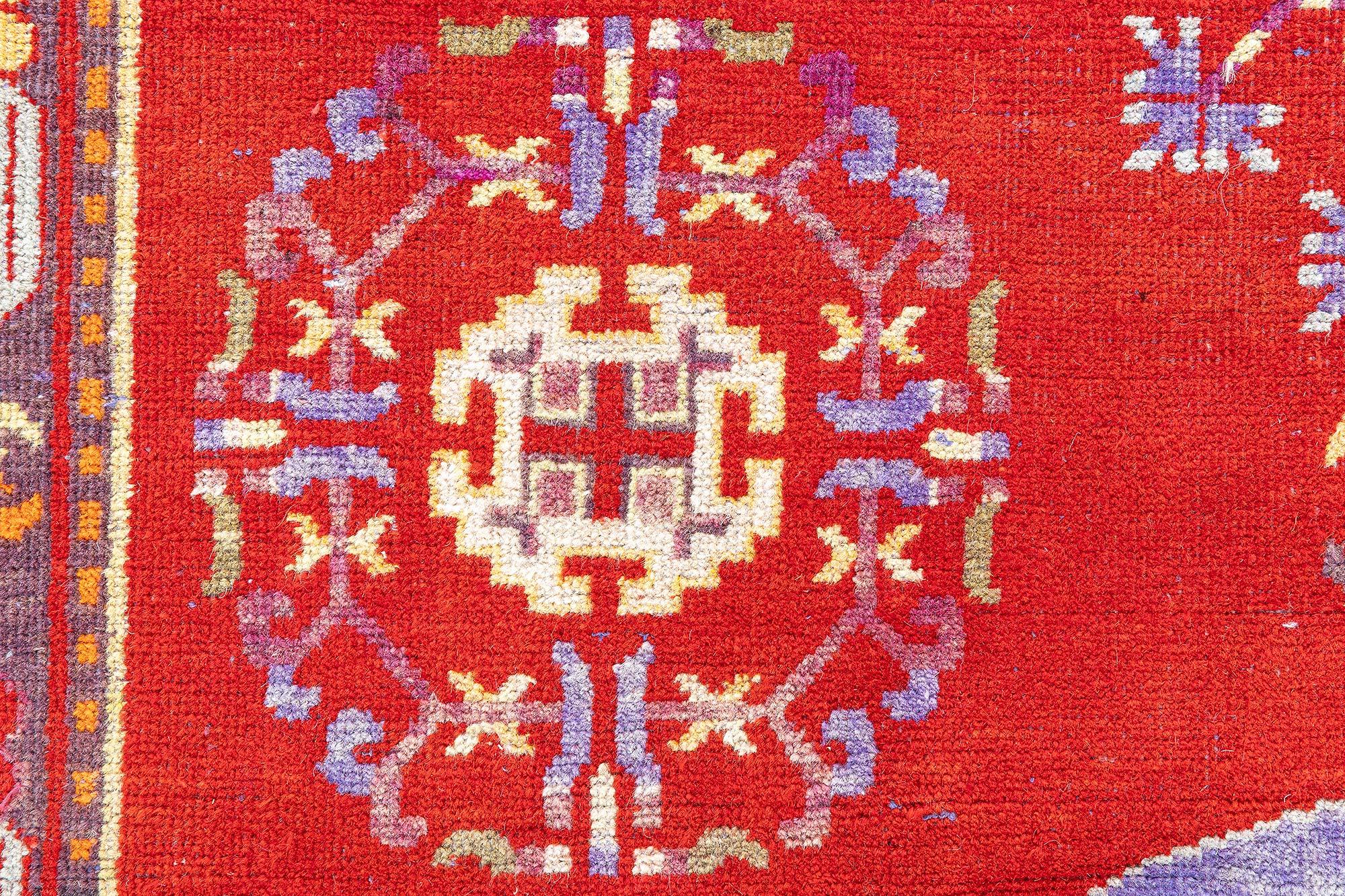 Doris Leslie Blau Vintage Samarkand (Khotan) Teppich im Angebot 1