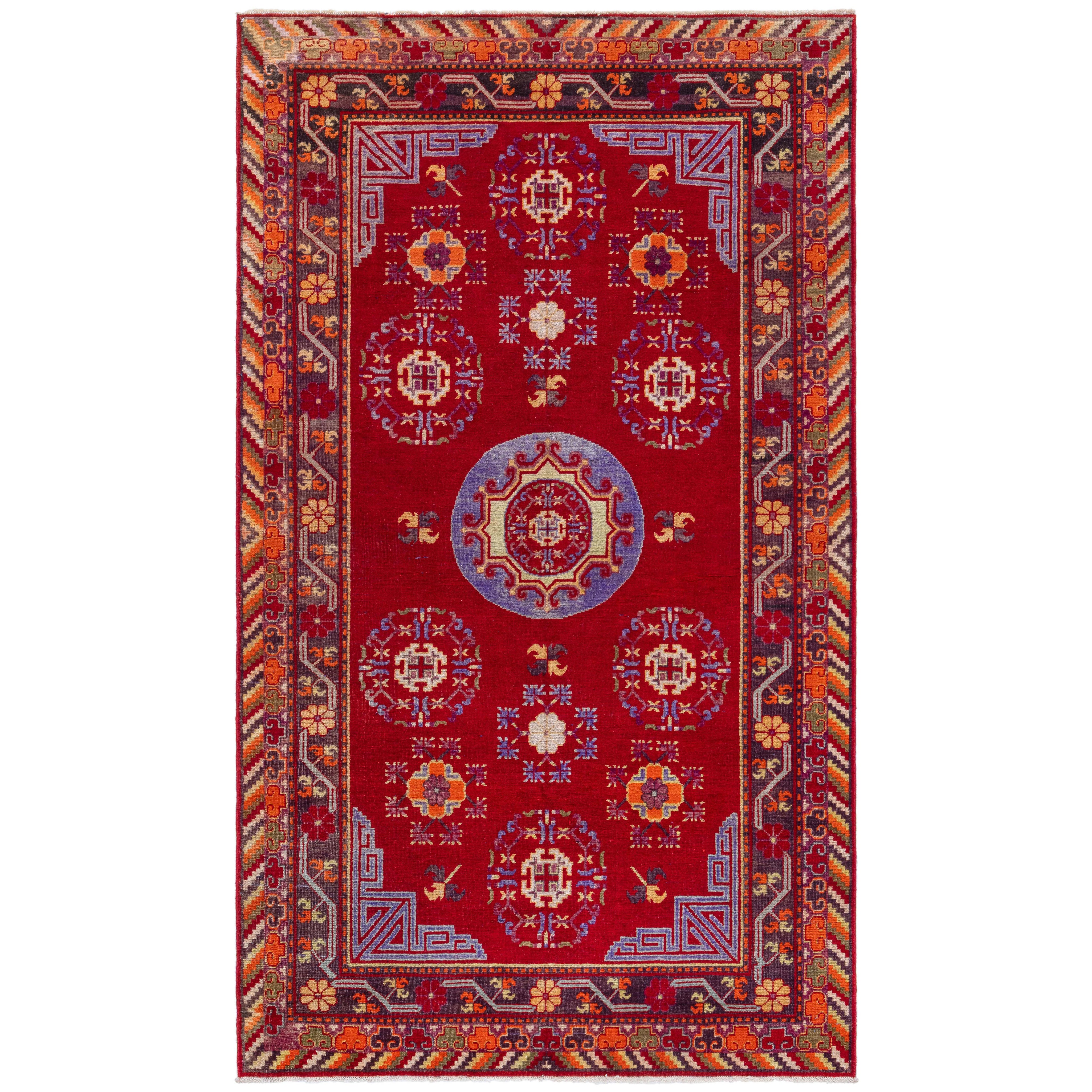 Doris Leslie Blau Vintage Samarkand (Khotan) Teppich
