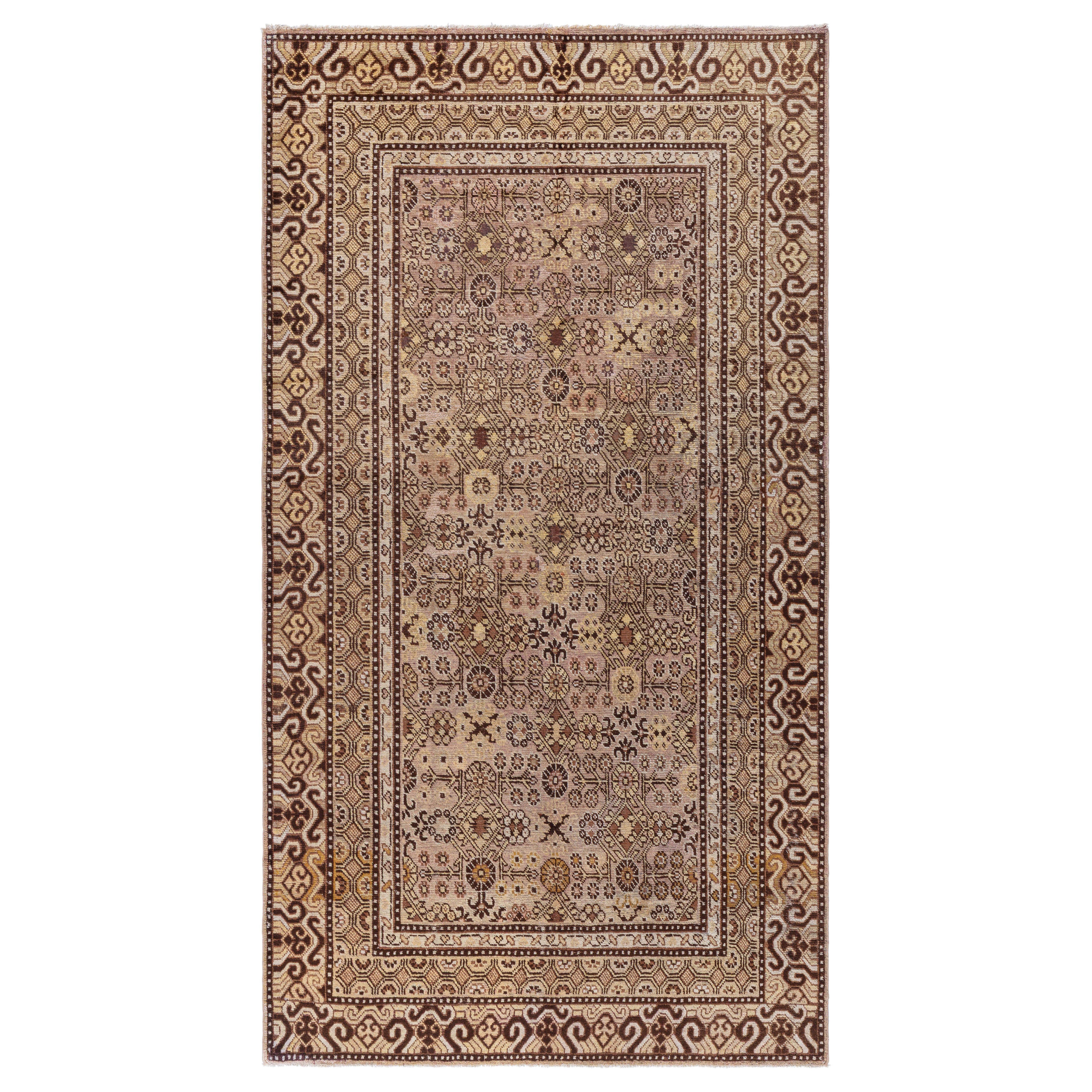 Doris Leslie Blau Vintage Samarkand (Khotan) Rug