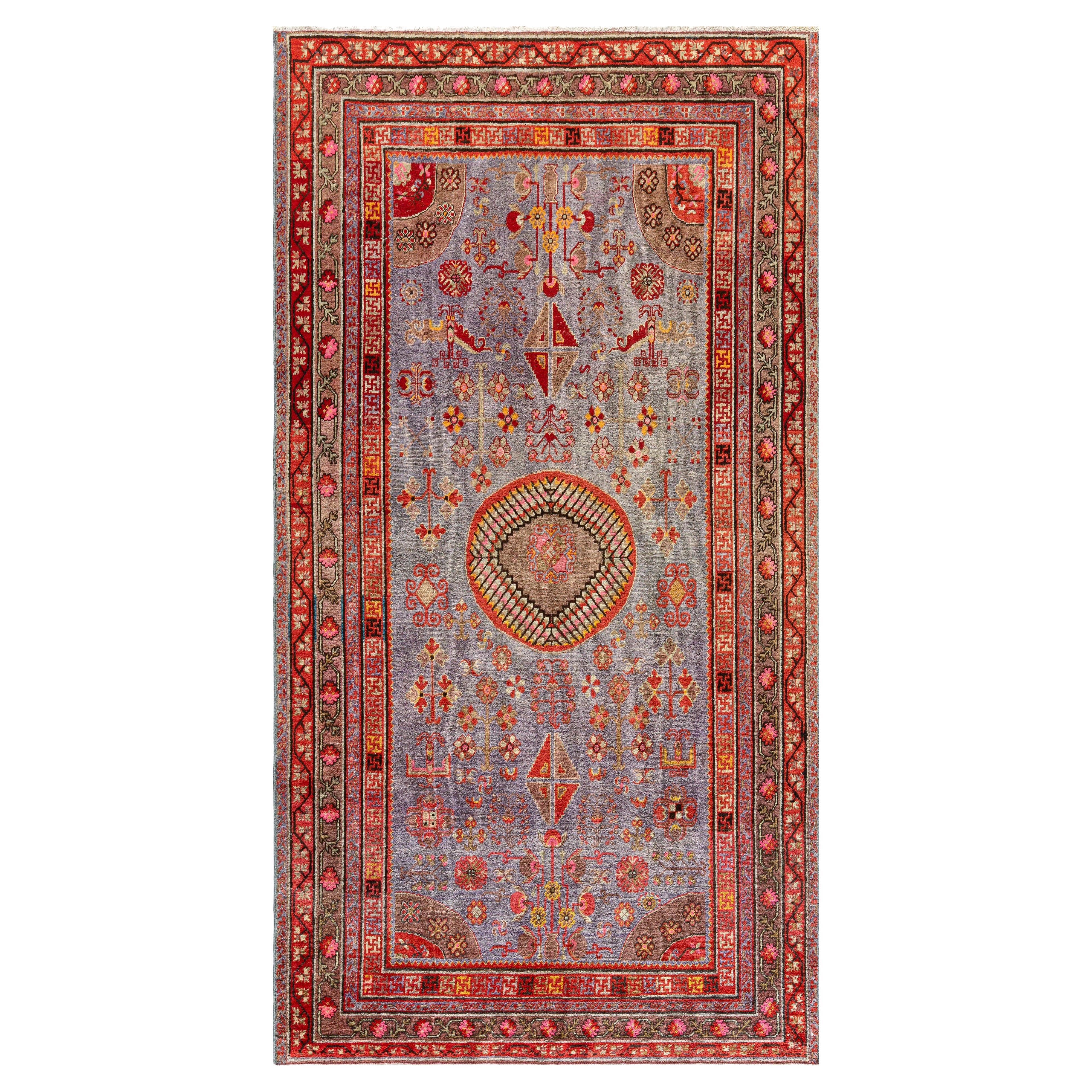 Doris Leslie Blau Tapis Vintage Samarkand (Khotan)