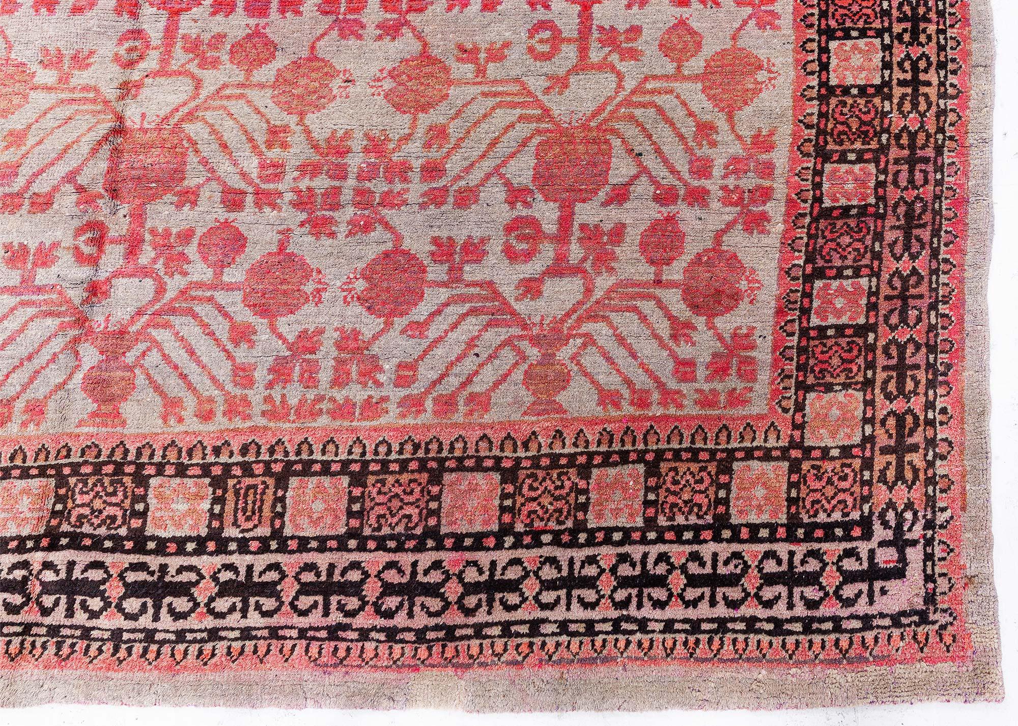 Khotan Tappeto Doris Leslie Blau Vintage Samarkand in vendita