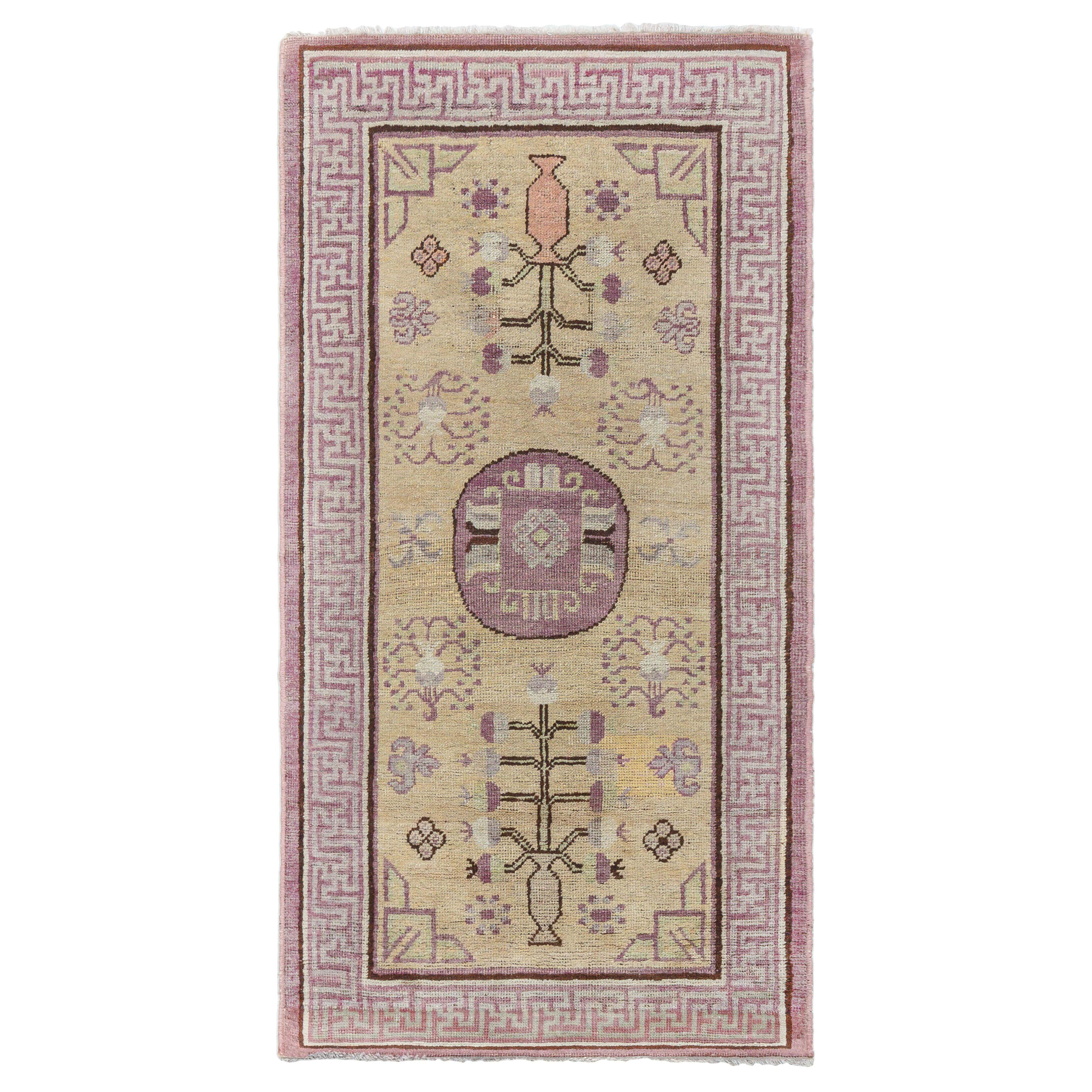 Tapis Samarkand vintage Doris Leslie Blau en vente