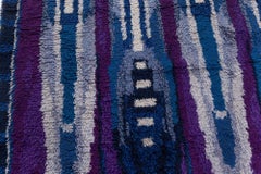 Doris Leslie Blau Vintage Scandinavian Rya Rug