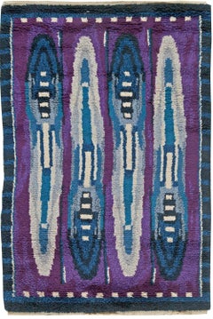 Doris Leslie Blau Vintage Scandinavian Rya Rug