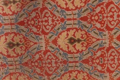 Doris Leslie Blauer spanischer Vintage All-Over-Teppich