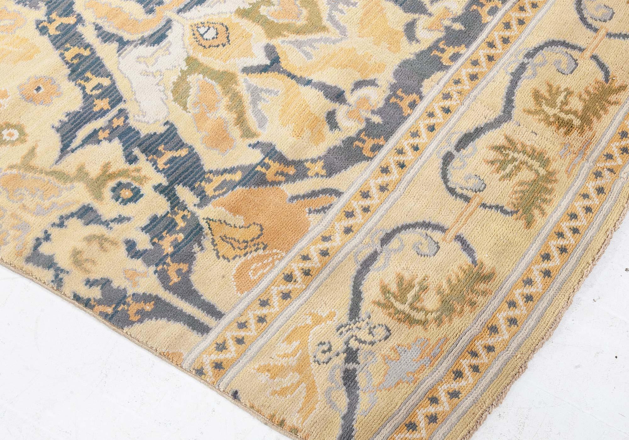 Doris Leslie Blau Vintage Spanish Cuenca Design Runner (fragment) In Good Condition For Sale In New York, NY