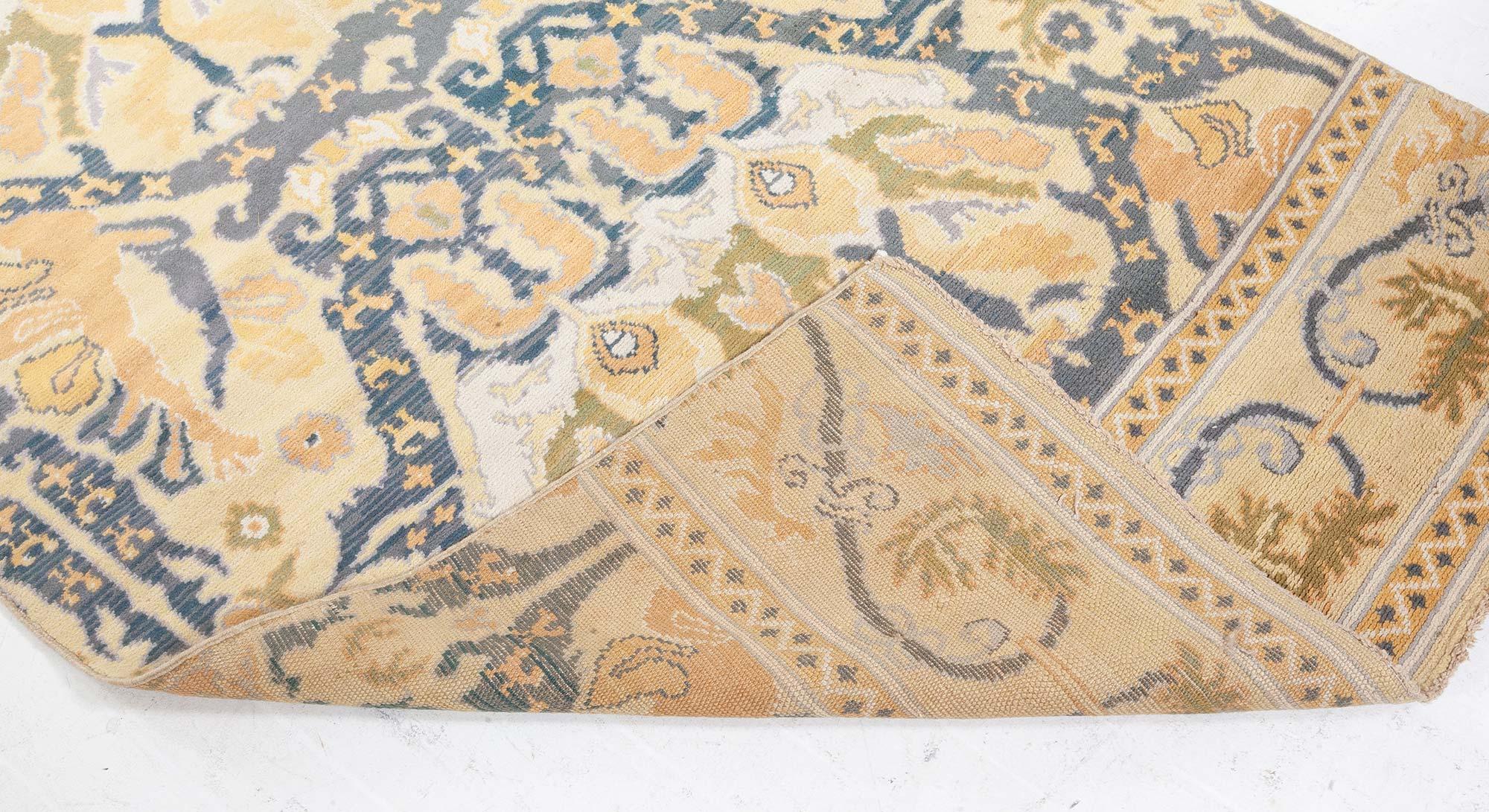 Doris Leslie Blau Vintage Spanish Cuenca Design Runner (fragment) For Sale 1