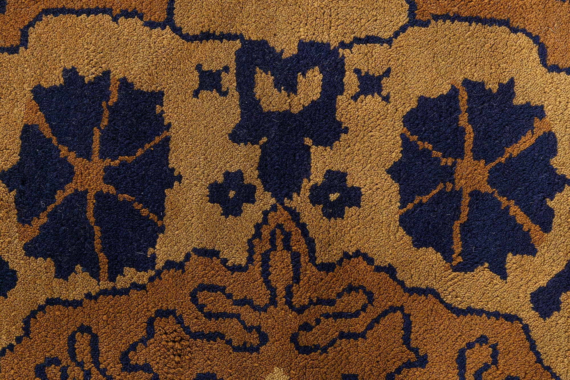 Annodato a mano Tappeto Doris Leslie Blau Vintage Spagnolo Cuenca in vendita
