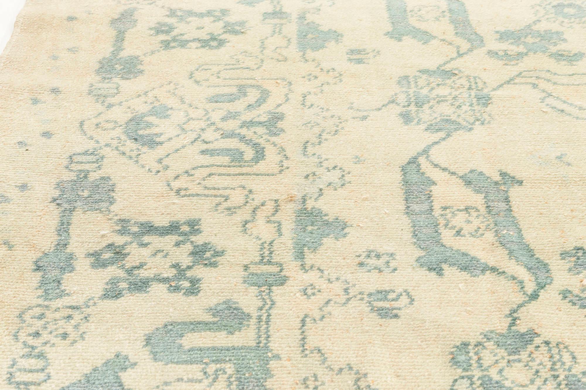 Doris Leslie Blau Vintage Spanish Cuenca Rug Español en venta