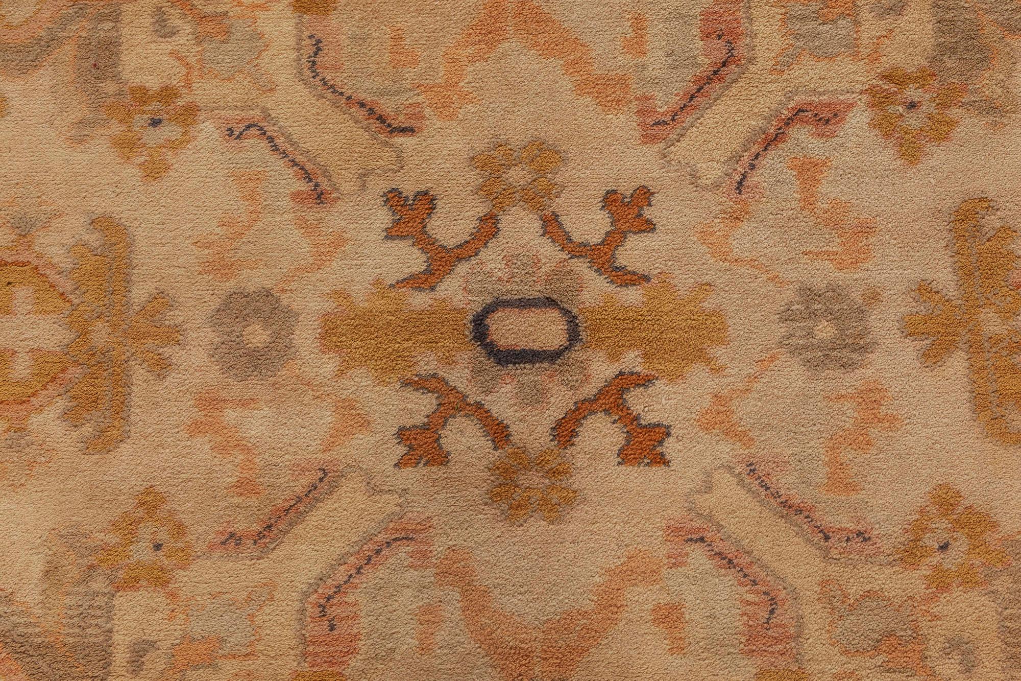 Annodato a mano Tappeto vintage spagnolo Doris Leslie Blau in vendita
