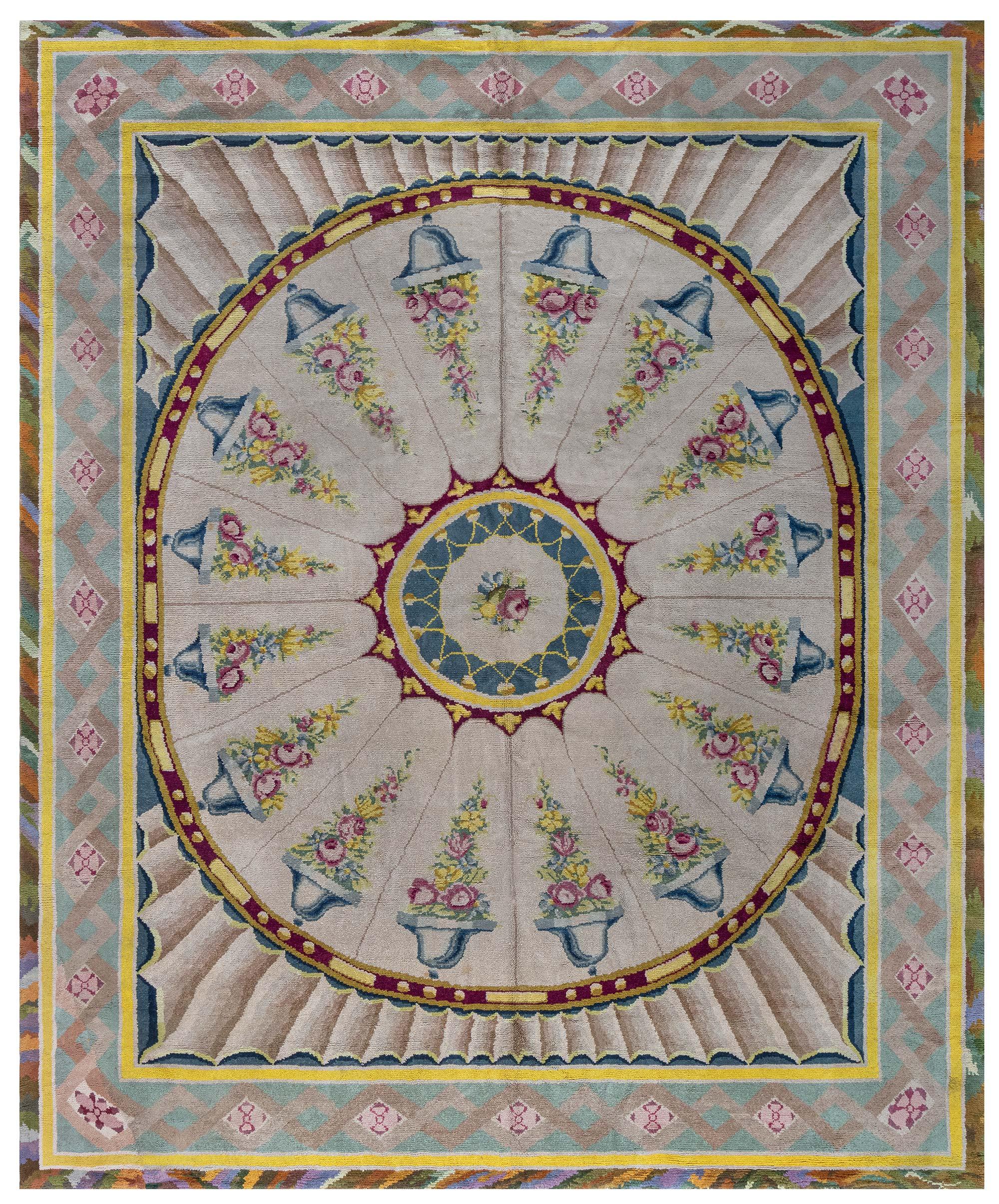 Doris Leslie Blau Vintage Spanish Rug For Sale