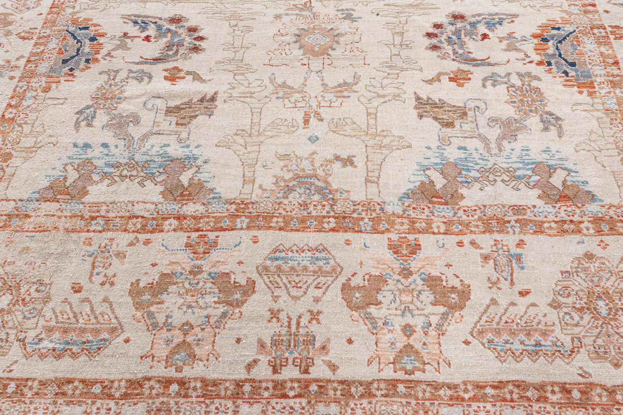 Vintage Sultanabad-Teppich
Größe: 10'10