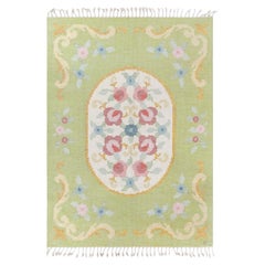 Doris Leslie Blau Vintage Swedish Cream Flatweave Carpet By Rakel Carllander