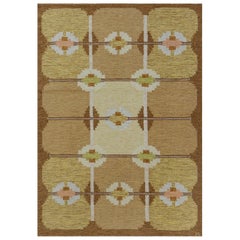 Doris Leslie Blau Vintage Swedish Flat Weave Rug by Ingegerd Silow