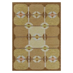 Doris Leslie Blau Vintage Swedish Flat Weave Rug by Ingegerd Silow