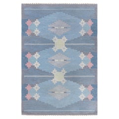 Doris Leslie Blau Vintage Swedish Flat-Weave Rug by Ingegerd Silow