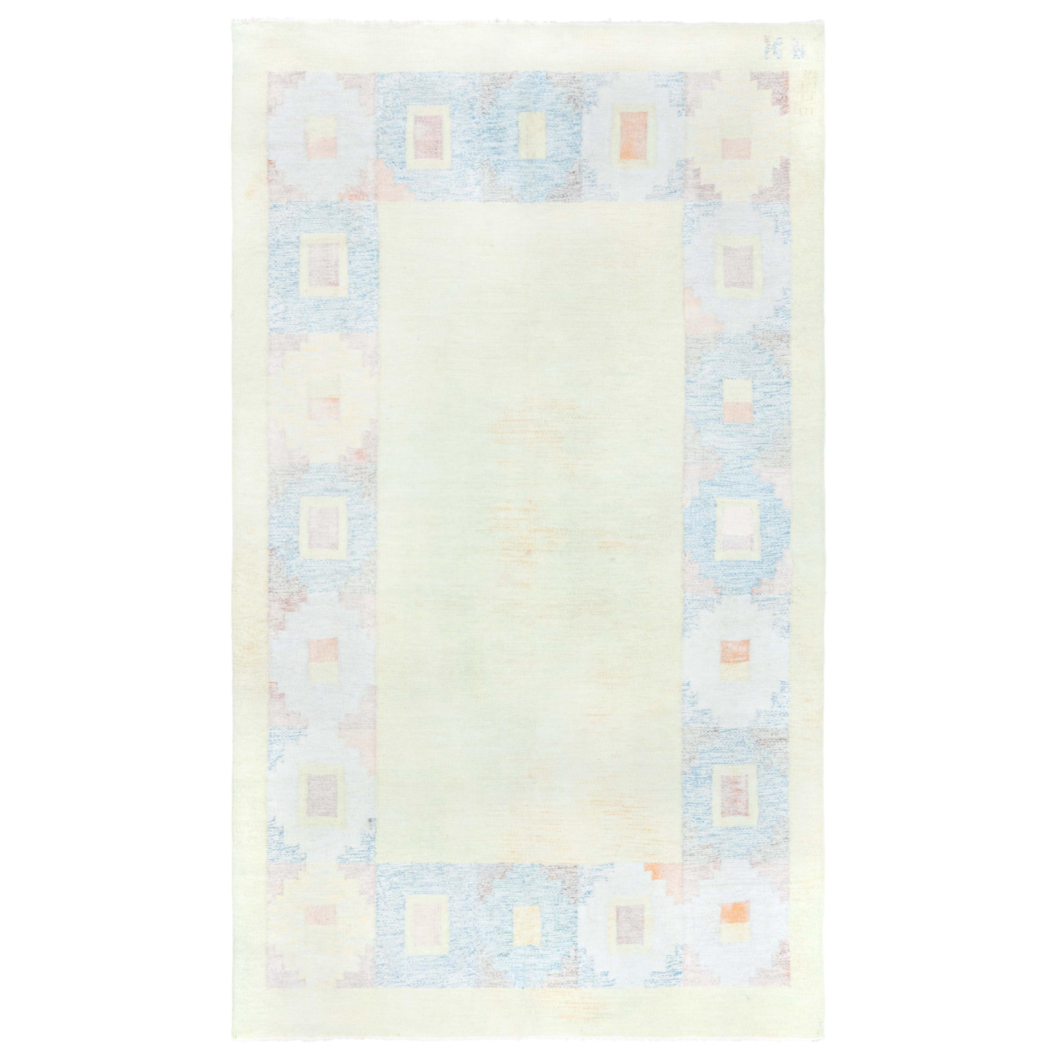 Tappeto Doris Leslie Blau Vintage a trama piatta svedese di Kerstin Persson