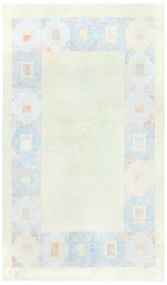 Doris Leslie Blau Vintage Swedish Flat-Weave Rug by Kerstin Persson