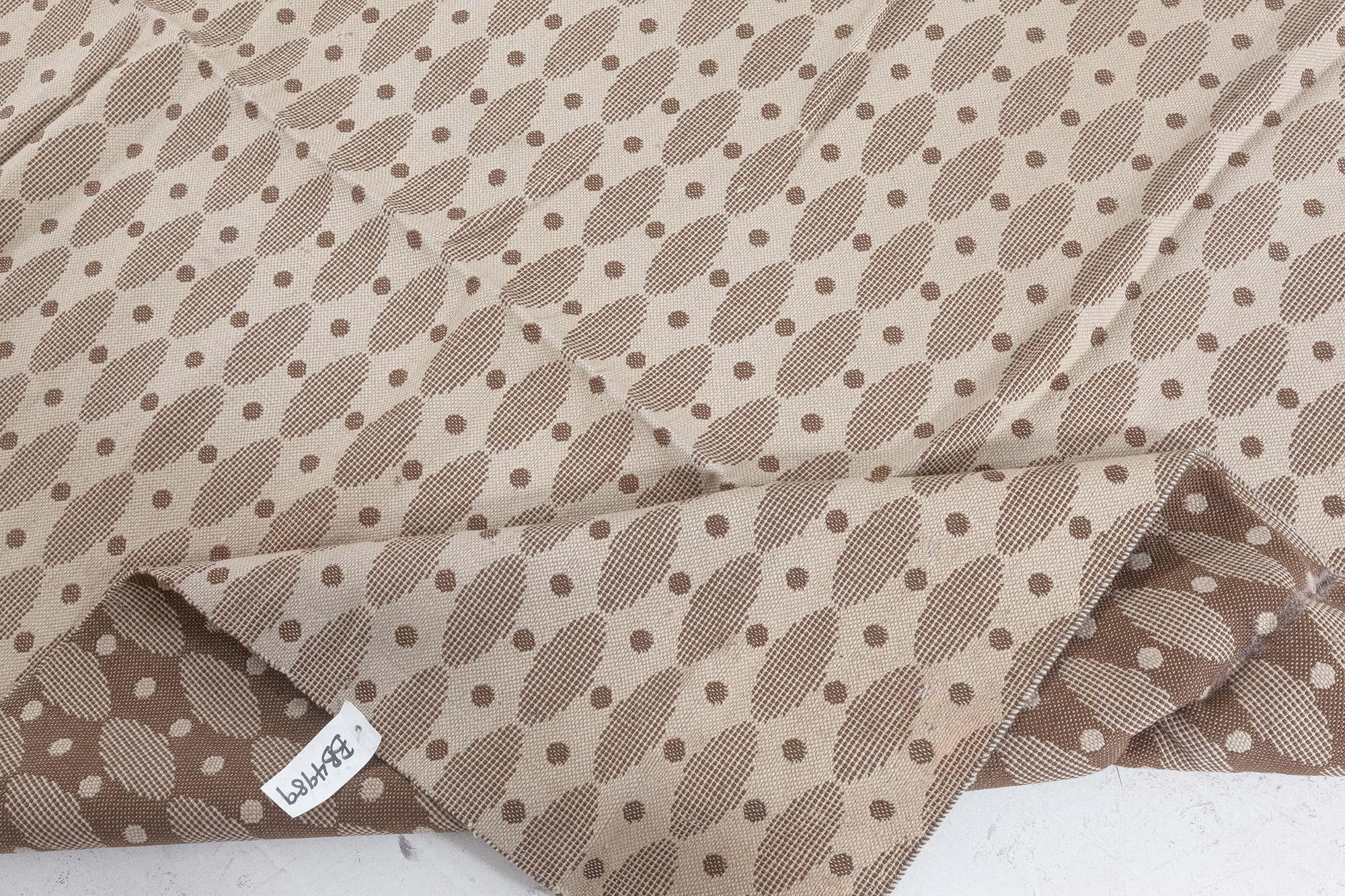 20th Century Doris Leslie Blau Vintage Swedish Flat-Weave Rug For Sale