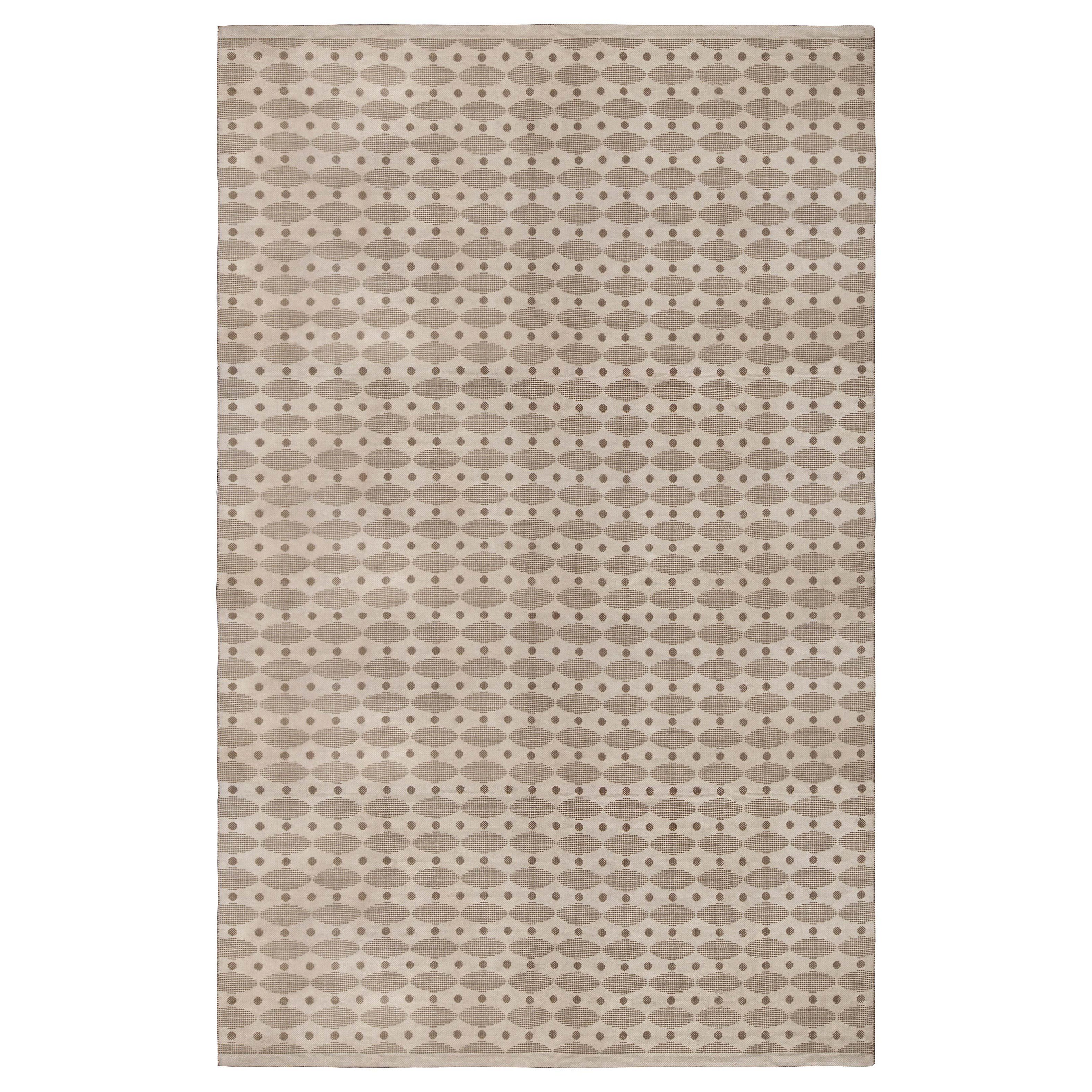 Doris Leslie Blau Vintage Swedish Flat-Weave Rug